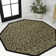 Haggerty Vintage Filigree Textured Weave Black/Khaki Indoor/Outdoor Rug