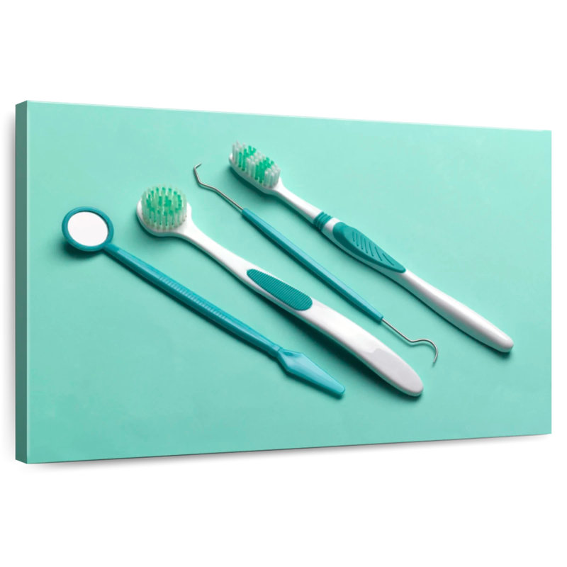 Outils hygiéniques dentaires Alcaraz Green, H 16 po x l 24 po