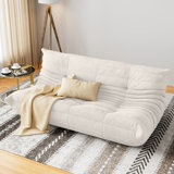 Armless 3-Seat Togo Three Seater Large Bean Bag Sofa