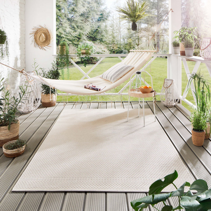 Kocher Indoor / Outdoor Area Rug, Rectangle 135 x 190cm