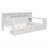 Multi-functional Bed with Two Storage Drawers and Study Desk