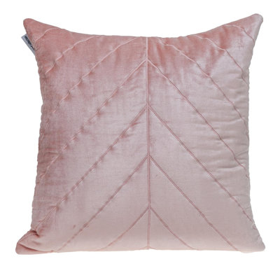 20" Black Cotton Blend Throw Pillow