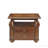 Walnut 2-Drawer End Table