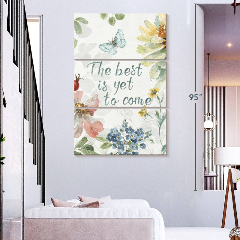 Harnek Spring Meadow X, 74" H x 48" W