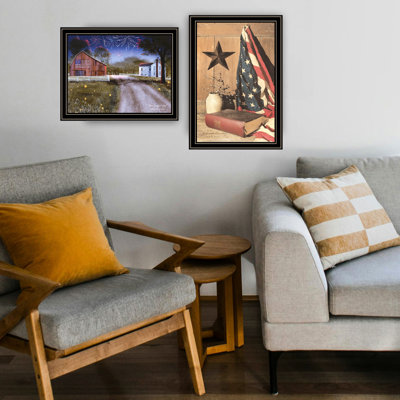 Superbe art mural pour la maison - 2 étoiles la nuit, 14 po x 1 po, 5 lb, bois et papier, décoration de salon, art de la nuit