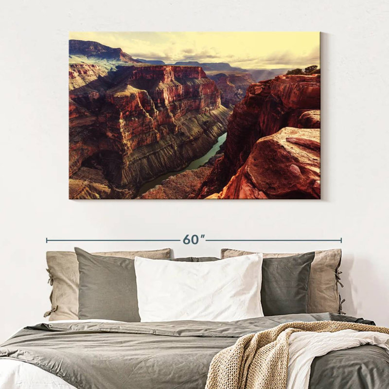 Alvord Grand Canyon Ridges, 34" H x 51" W