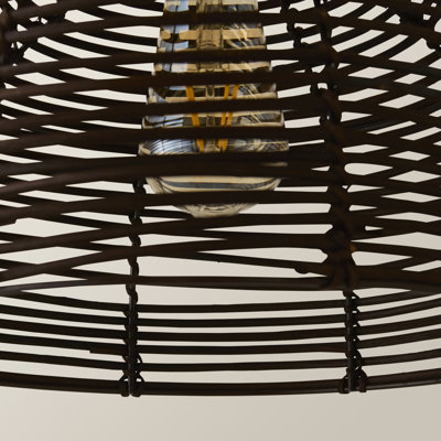 Hojovice 22.5cm H x 31cm W Bowl Pendant Shade