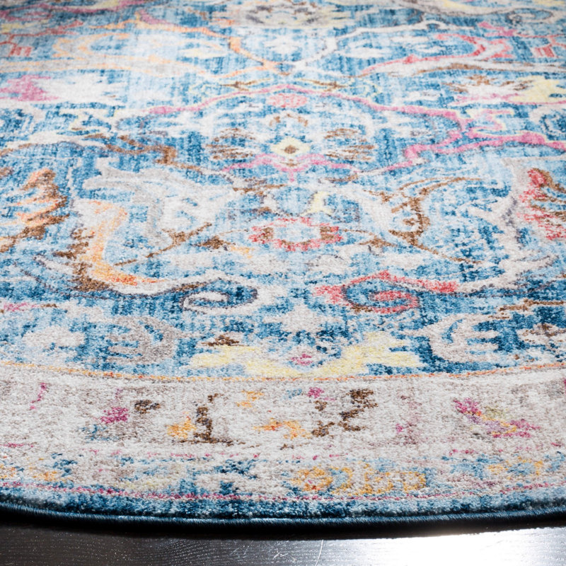 Fitz Performance Oriental Rug, Round 7'