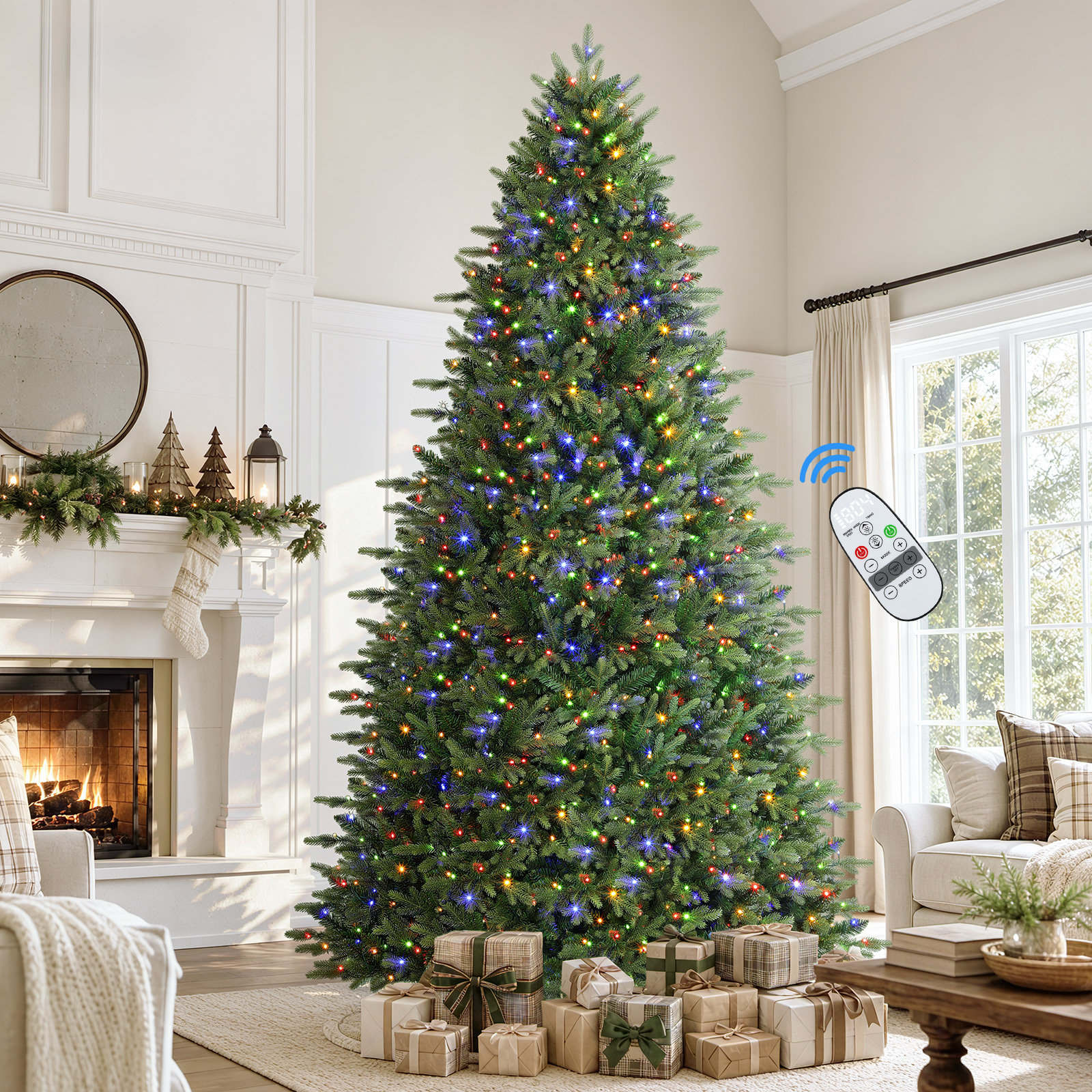 Fir Christmas Tree, 9' H