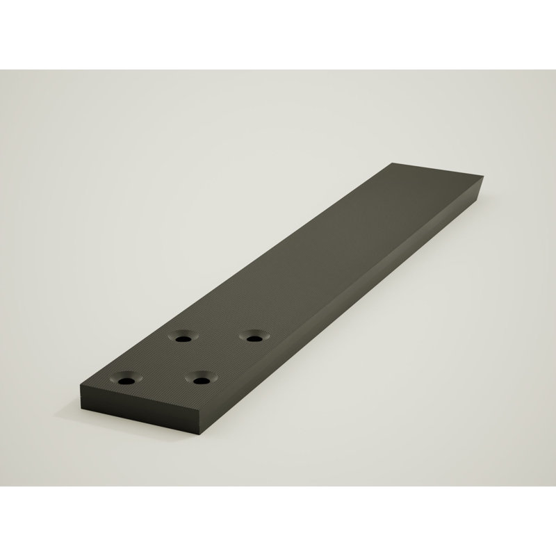 20 po x 2 po x 0,4 po Support de support mural en fibre de carbone avec barre de carbone The Original