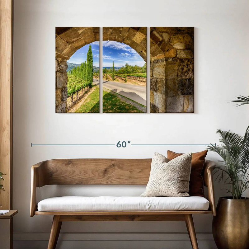 Alvord Winery In Napa, H 28 po x l 45 po