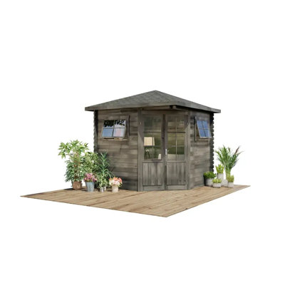 5-Eck Gartenhaus Modell Sunny-B