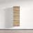 Balroop 15.75" Floating Bookcase with High Gloss Finish-1060591918