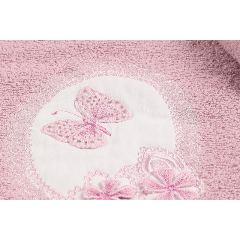 Ensemble de serviettes 2 pièces, Mauve clair
