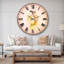 Horloge murale en métal aquarelle 23"-36845609