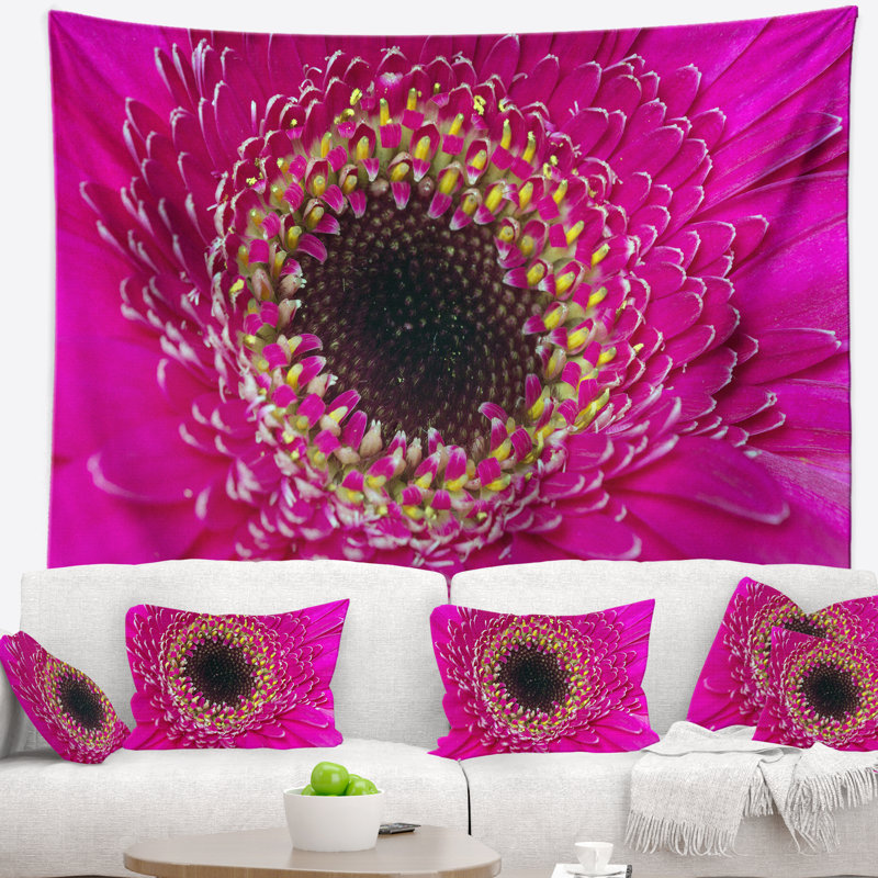Tapisserie «Center of Gerbera», H 78 po x l 92 po