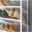 Range-chaussures Whitmor, 36 paires, blanc
