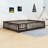 Queen Floor Bed With Safety Fence And Door