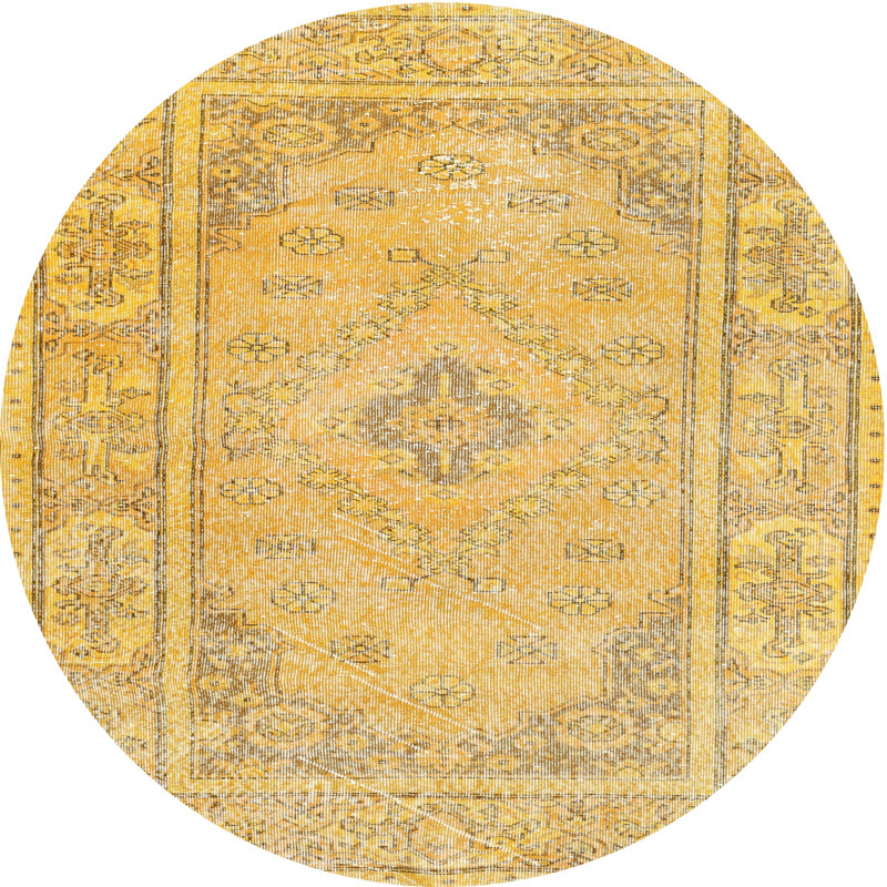Oriental Indoor Rug, Round 8'