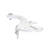 DreamLine Aqua Swing 5" x 16" Bidet Toilet Attachment, White