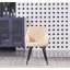 Yerres Modern Velvet Dining Chairs - Ergonomic Curved Back with Metal Legs - Armchair for Dining Room Kitchen Living Room-684277995-737887468