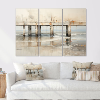 Raynor - Ensemble de décoration murale Coastal Pier