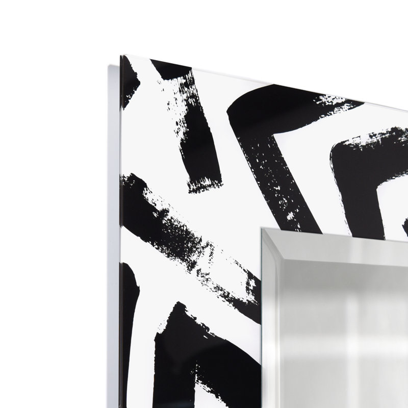 Miroir mural en verre