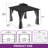 Double Roof with Aluminum Frame Patio Gazebo-110872094