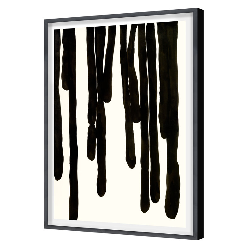 Été 2019 X2 encadré sur papier par Hable Construction Print, H 48 po x l 34 po