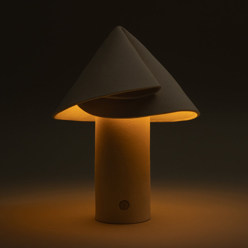 Shayd Table Lamp, Bone
