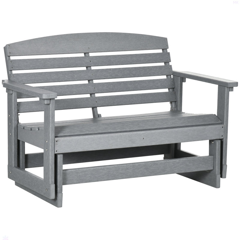 Causeuse de balançoire double pour 2 personnes Outsunny