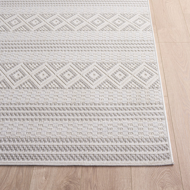 Veranda Performance Geometric Indoor Rug, Rectangle 8' x 10'