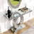 Mirrored Olive shape Console Table