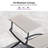 Purple Leaf 62.32'' Long Reclining PVC-coated polyester With Uv-Resistant Canopy Chaise Lounge Set Of 2 With Arm-113236401