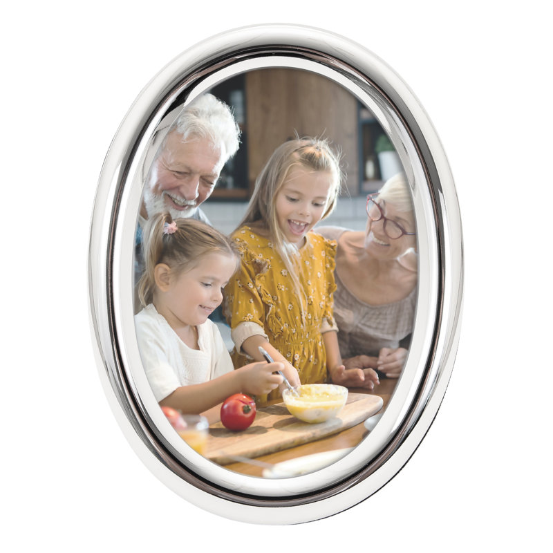 Silver Metal Picture Frame, 5" x 7"