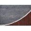 Tapis oriental gris Chobi Peshawar à teinture végétale noué à la main 10 pi 1 po