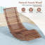 Chaise longue d'extérieur Ashaad