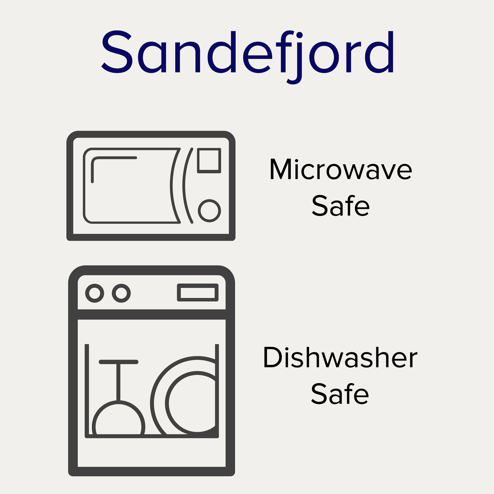 Sandefjord Porcelain Dinnerware Set - Service for 1