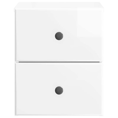 34.5cm W Manufactured Wood Bedside Table