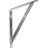 2"W x 8"D x 8"H Traditional Bracket, Steel (4-Pack)-90615916-91241243