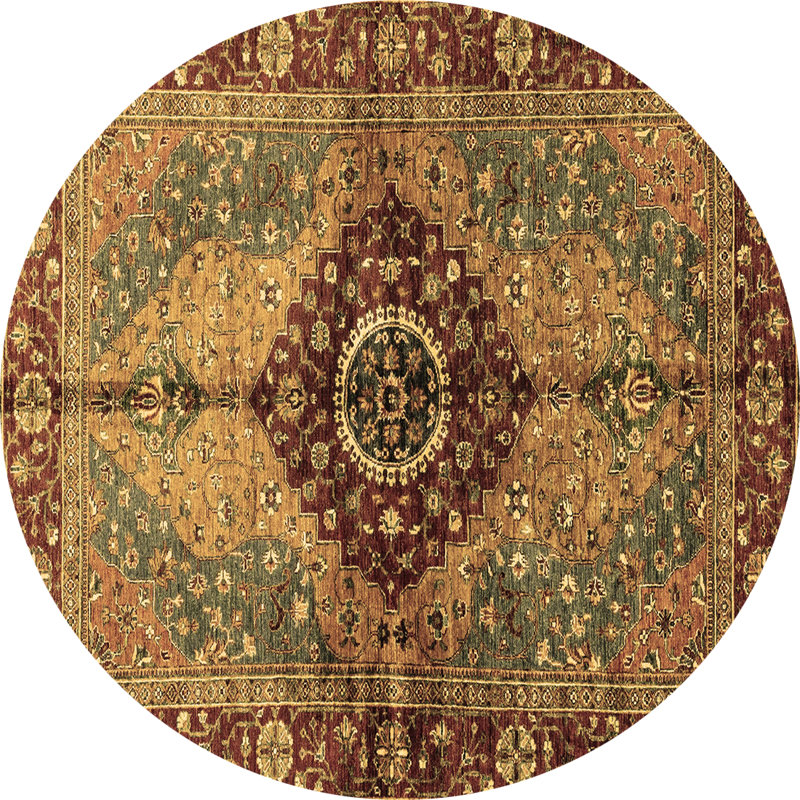 Oriental Indoor Rug, Round 7'