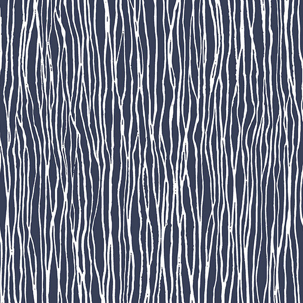 Maines Abstract Roll, Navy Blue