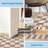 Geometric Check Machine Washable Rug with Non-Slip Backing for Living Room Easy to Clean Non-Shedding Soft Low Pile Floor Mats-1912517347-1912517349