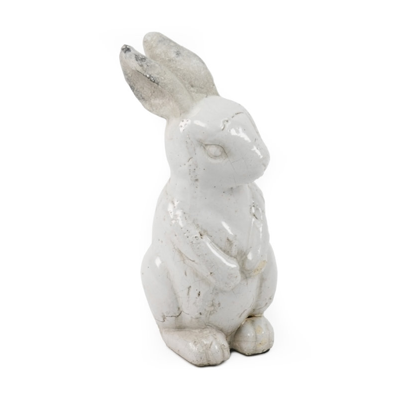 Rabbit, 11" H x 7" W x 5" D