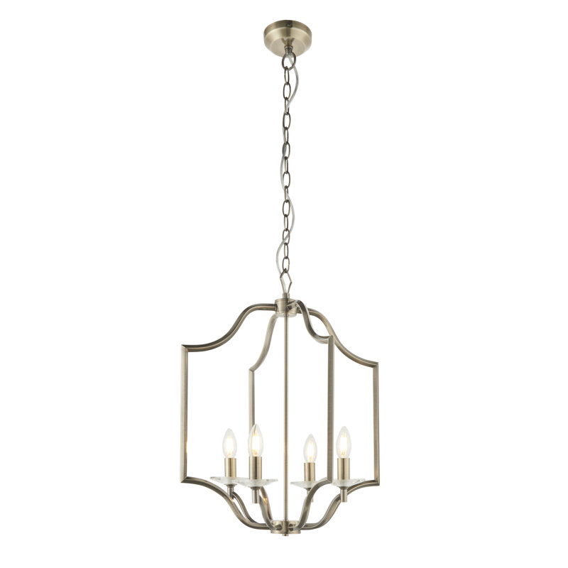 Tullis 4 - Light Candle Style Chandelier