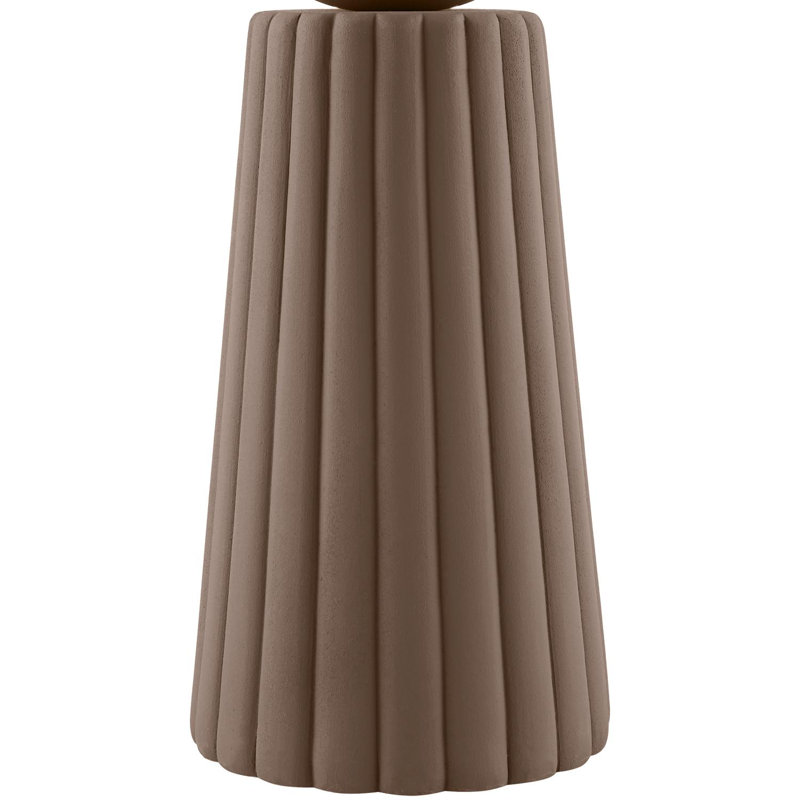 Lampe de table Burkhalter, Brun