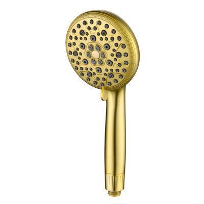 Pomme de douche à 9 jets avec filtration en 4 étapes et lavage à la machine intégré - inhibiteur de tartre, élimination du chlore testée en laboratoire, conception légère pour la salle de bain S4368U-Mo