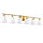 45 Inch 6-light Gold Vanity Wall Light