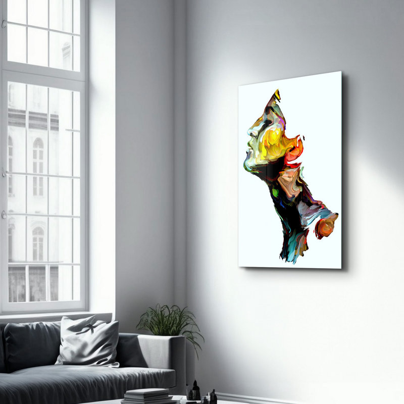 Decorative Tempered Glass Painting