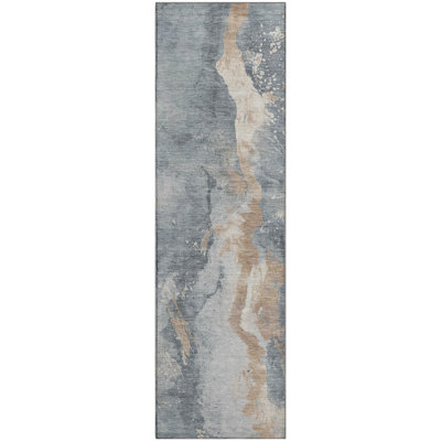 Premium Machine Washable Varroville AMF1712 Abstract Rug